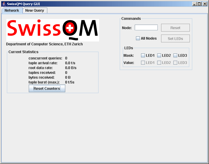 SwissQM QueryGUI Network Tab